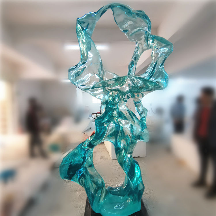 透明太湖石 透明树脂雕塑造型