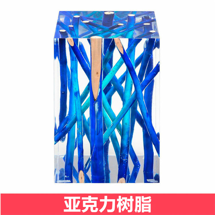 亚克力树脂材料 高透明高硬度不变黄 大型浇注雕塑工艺品树脂